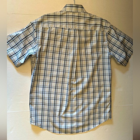 ORVIS Sporting Traditions plaid short sleeve button down collar shirt Sz-M B15 - Picture 5 of 10